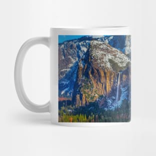 Snowy Bridalveil Falls Mug